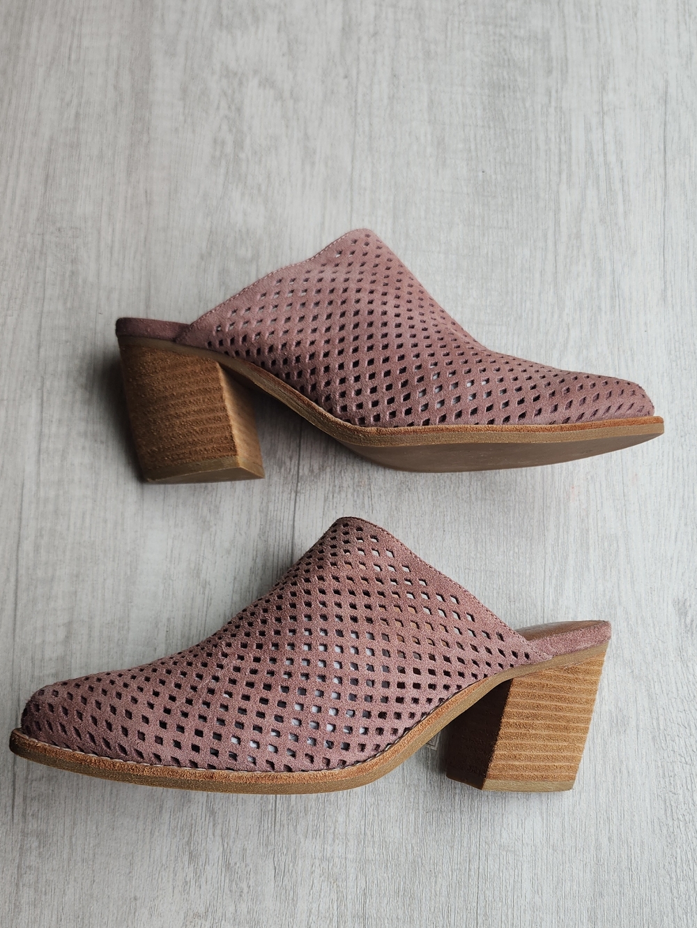 Jeffrey Campbell Suede  Mules